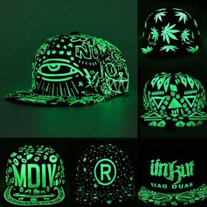2020 New Fashion Fluorescence Baseball Cap Women Men Snapback Caps Luminous Gorras Sport Casquette Hip Hop Cap Hat Drop Shipping
